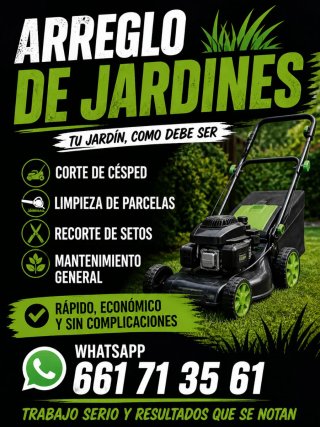 Arreglo de jardines