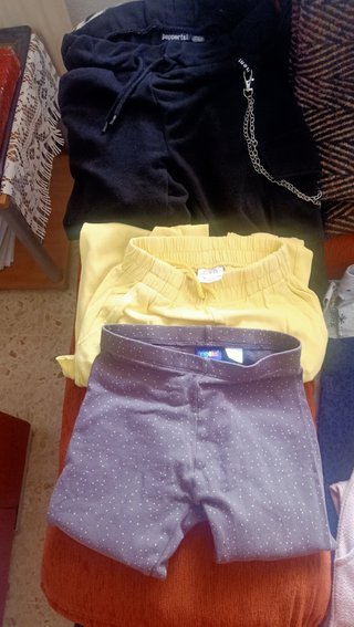 Lote 20 pantalones niña + mono regalo