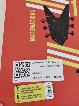 Matemáticas 1ºESO - Fanfest - 9788414037232