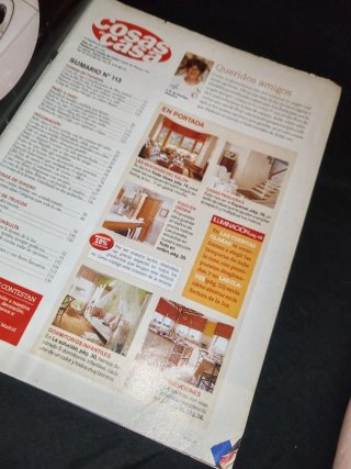 Lote 2 Revistas Decoración Vintage (Años 2000)