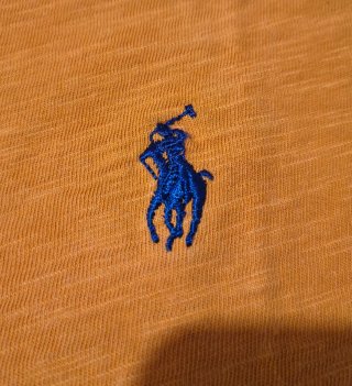 T-shirt Polo Ralph Lauren arancione uomo