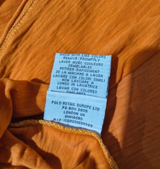 T-shirt Polo Ralph Lauren arancione uomo