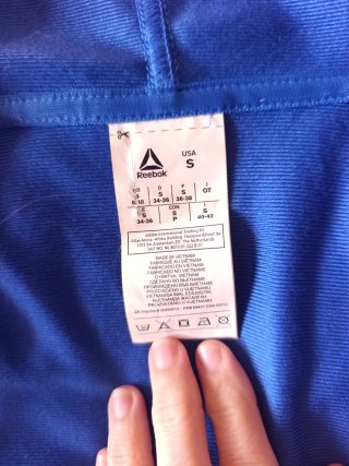 Chándal Reebok Azul y Blanco