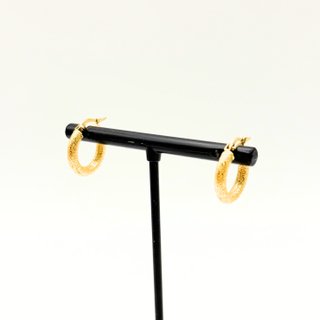 Pendientes Aro Oro 18K, 1.64gr