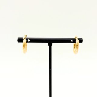 Pendientes Aro Oro 18K, 1.64gr