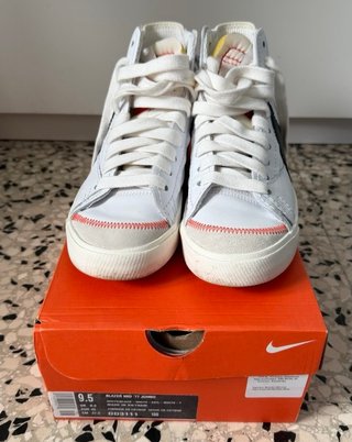 Nike Blazer Mid Jumbo Bianche Nere