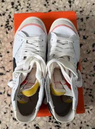 Nike Blazer Mid Jumbo Bianche Nere