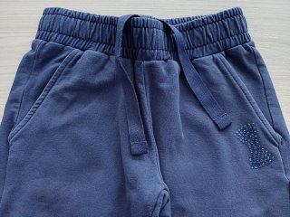Felpa e pantaloni bambina blu 6 anni 116 cm