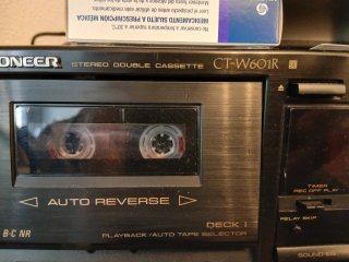 Doble Cassette Pioneer CT-W601R