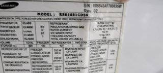 Frigorífico Americano Samsung No Frost