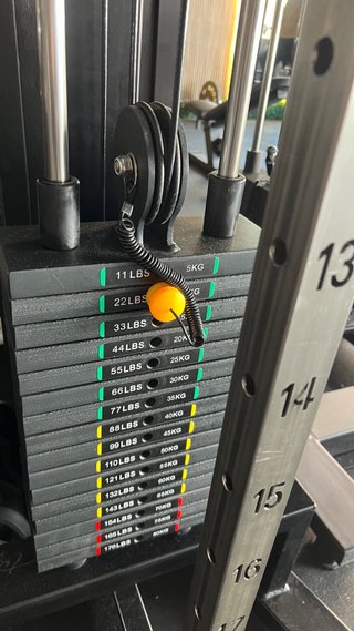 2 x Polea Akon 80kg Regulable