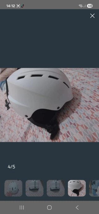 Casco blanco talla M-L
