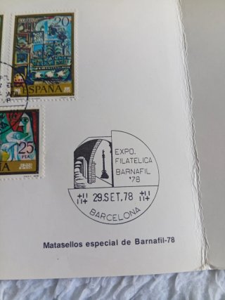 Lote Sellos España Barnafil 78. Cuadros de Picasso