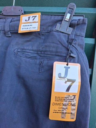 Pantaloni uomo J7 cotone taglia 50