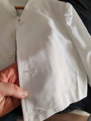 Chaquetilla Flamenco Blanca