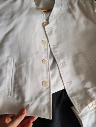 Chaquetilla Flamenco Blanca