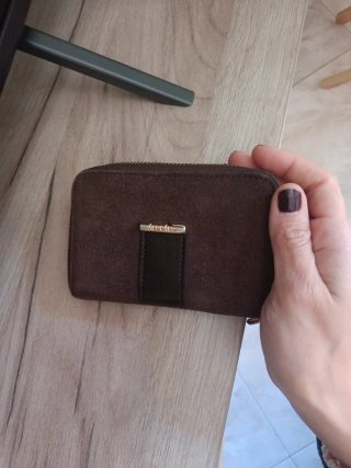 Cartera DayaDay Piel Marrón y Negra