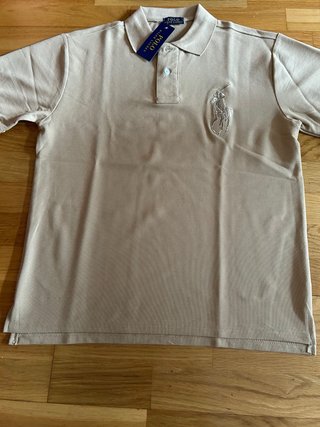 Polo Ralph Lauren Talla M Beige Nuevo