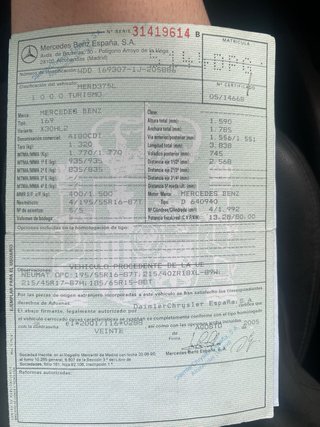 Mercedes-Benz Clase A180 2010