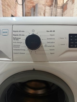 Lavadora Zanussi 7kg 1200 RPM
