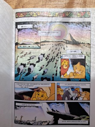 Libro infantil El Rey Leon Comic