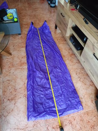 Cojín inflable azul para exterior