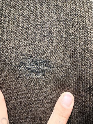 Jersey Marine Bleu Hombre Verde Oliva