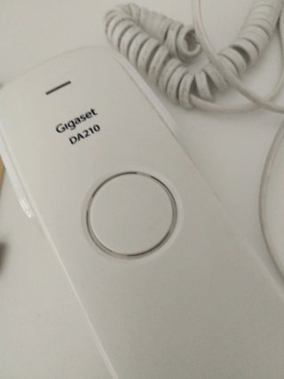 Teléfono Gigaset DA210 Blanco