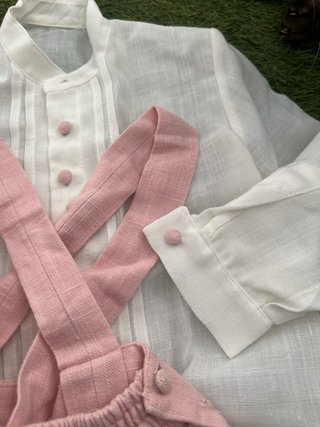 Traje ceremonia bebé alta costura