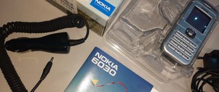 Nokia 6030 Argento Completo Accessori