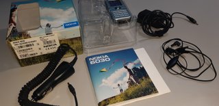 Nokia 6030 Argento Completo Accessori