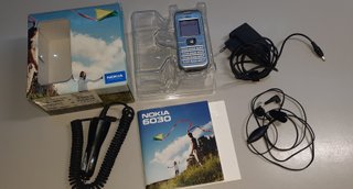 Nokia 6030 Argento Completo Accessori