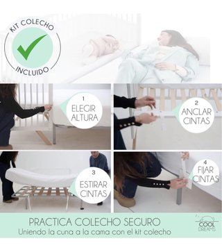 Cuna de colecho Cool Dream blanca