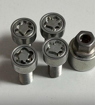 TORNILLOS ANTIRROBO VW GOLF SEAT AUDI VW T4 T6.1