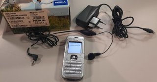 Nokia 6030 Silver con Accessori Originale Nokia
