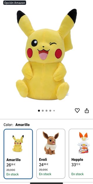 Peluche Pikachu Pokémon