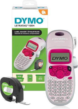 DYMO etiquetadora portátil con teclado y pantalla