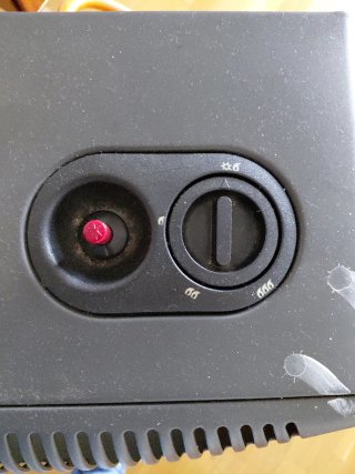 Estufa de gas Greengar gris