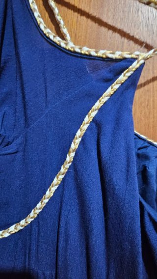 Vestido Sfera Azul Talla L