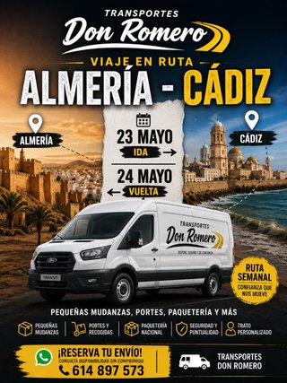 RUTA ALMERIA CADIZ