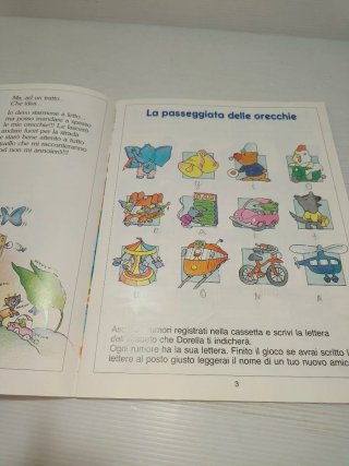 Fascicolo Gioca e suona con Cristina n. 1, anni 80