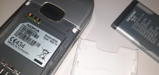 Nokia 6030 Silver con Caricabatterie Originale