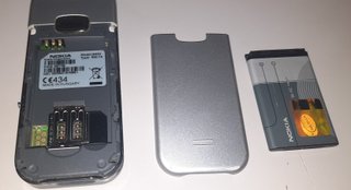Nokia 6030 Silver con Caricabatterie Originale
