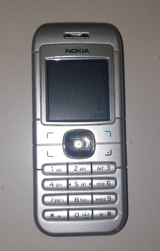 Nokia 6030 Silver con Caricabatterie Originale