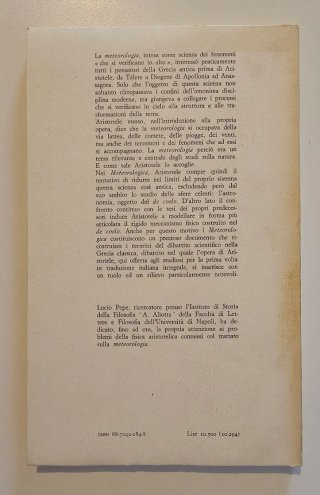 Aristotele - Meteorologica