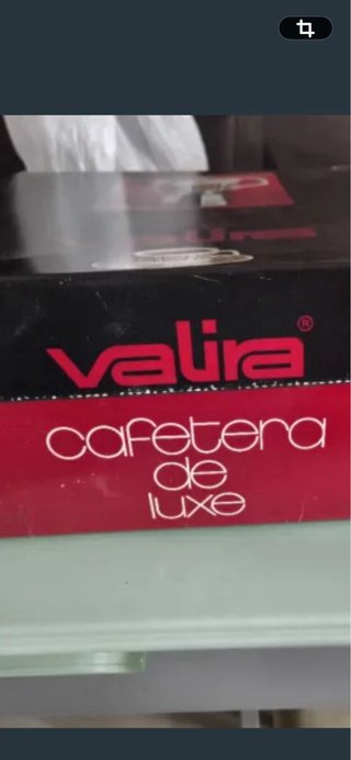 Cafetera Valira Retro + 6 Tazas +6 Platos