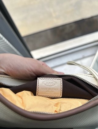 Pochette Tod's panna