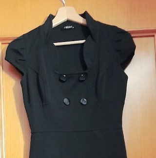 Vestito donna Robin nero XXS