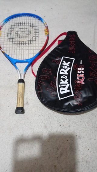 Raqueta Junior Rik & Rok con funda