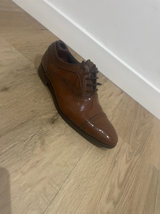 Zapato Fenatti Cordones Marrón T41